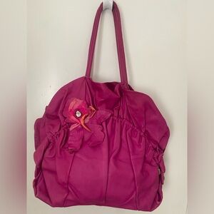 Renato Angie Pink Genuine Italian Leather Shoulder Bag